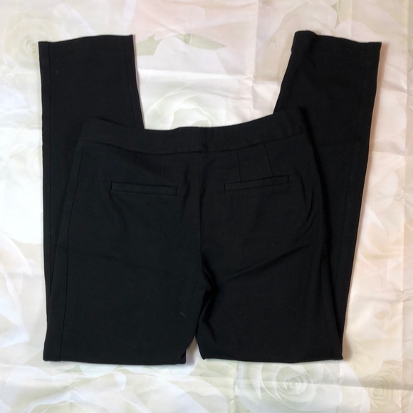 Laundry black poly spandex straight leg pant - Picture 2 of 4